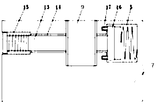 Damping device for refrigerator stamping part