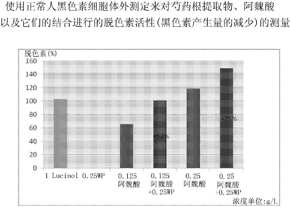 Composition to prevent or decrease skin pigmentation and lighten skin tone and use thereof