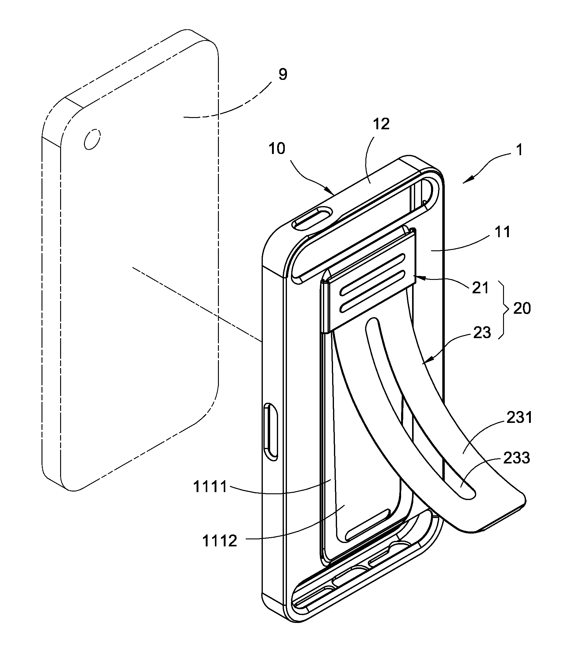 Supportive protective cover for a handheld device