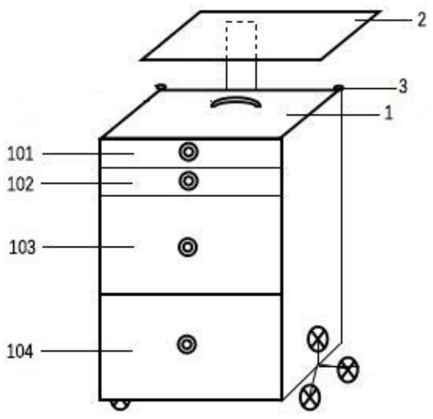 Integrated multifunctional sampling vehicle suitable for field detection