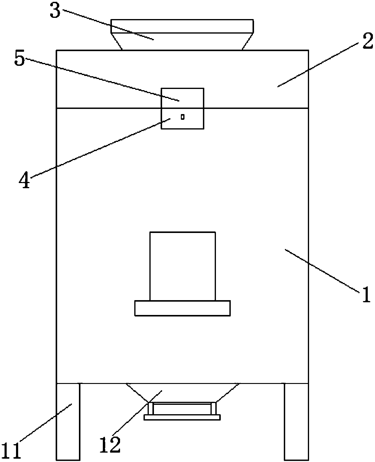 Rotating mixer for biological garbage collection