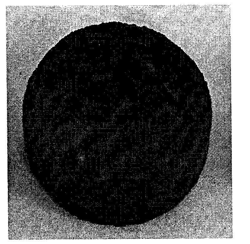 Preparation method of gradient porous bioceramic scaffold