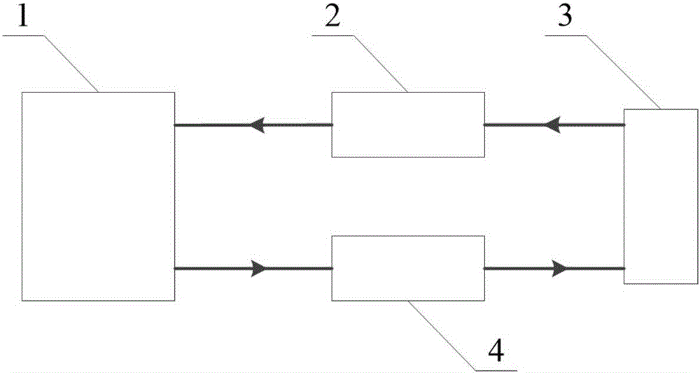 Relay type femtosecond pulse high-precision displacement detection device