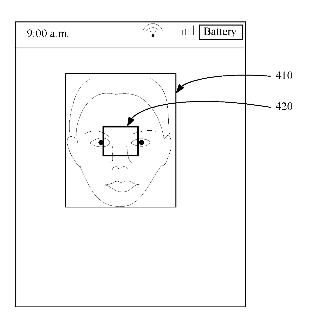 Method, terminal, and storage medium for tracking facial critical area