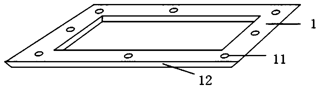 Fabricated bridge pier stud and bearing platform connecting structure and construction method thereof