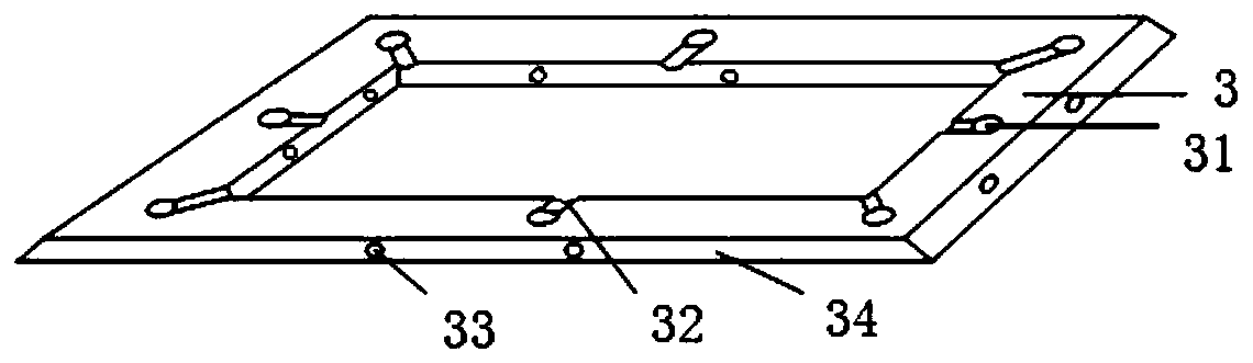 Fabricated bridge pier stud and bearing platform connecting structure and construction method thereof