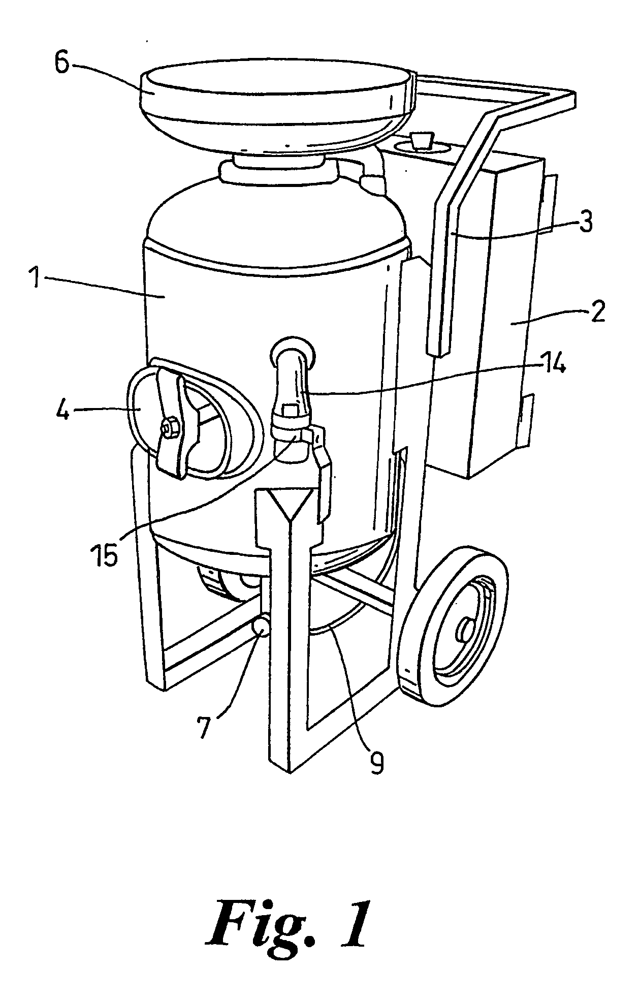 Abrasive blasting apparatus