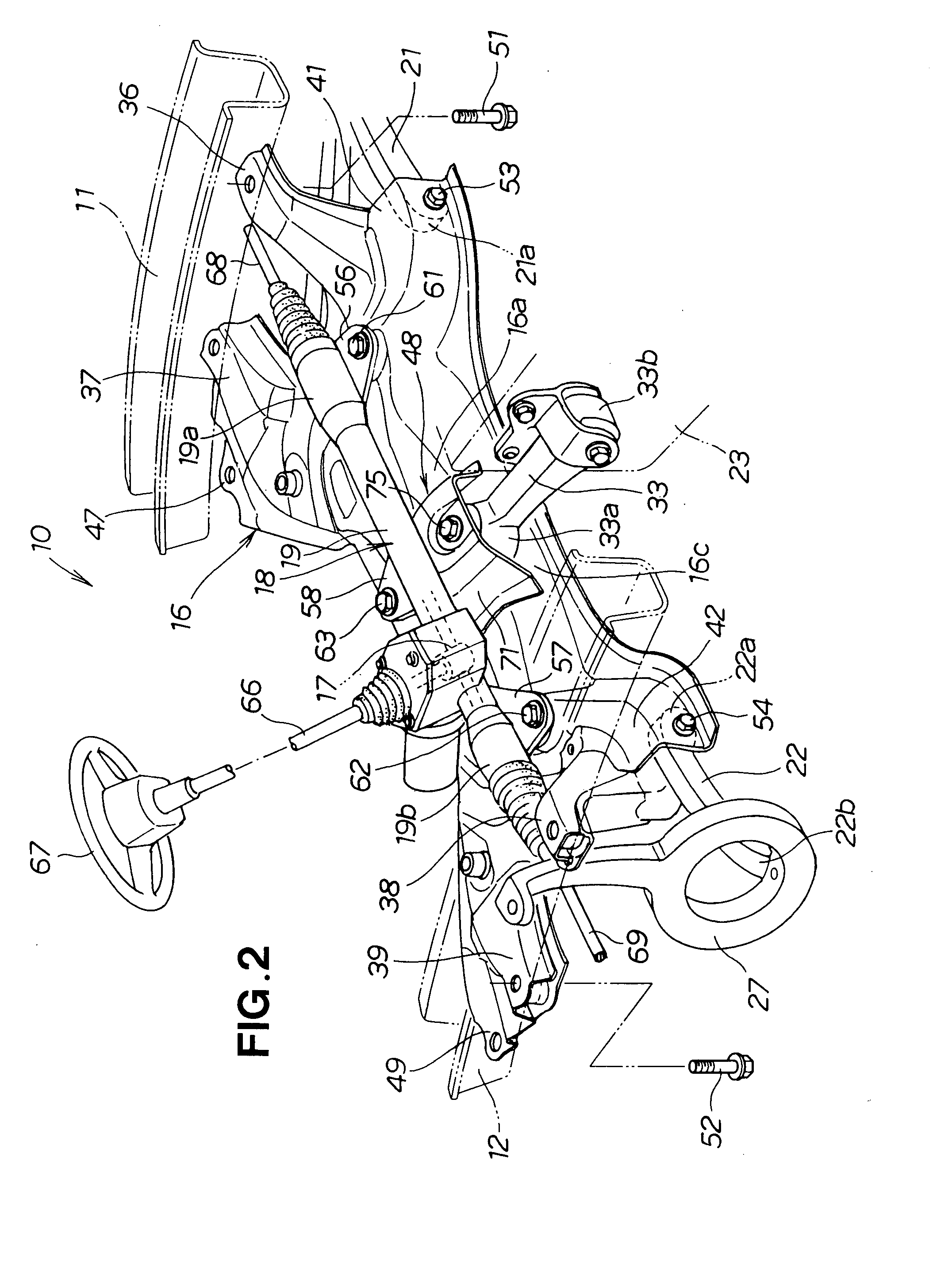 Front vehicle body structure