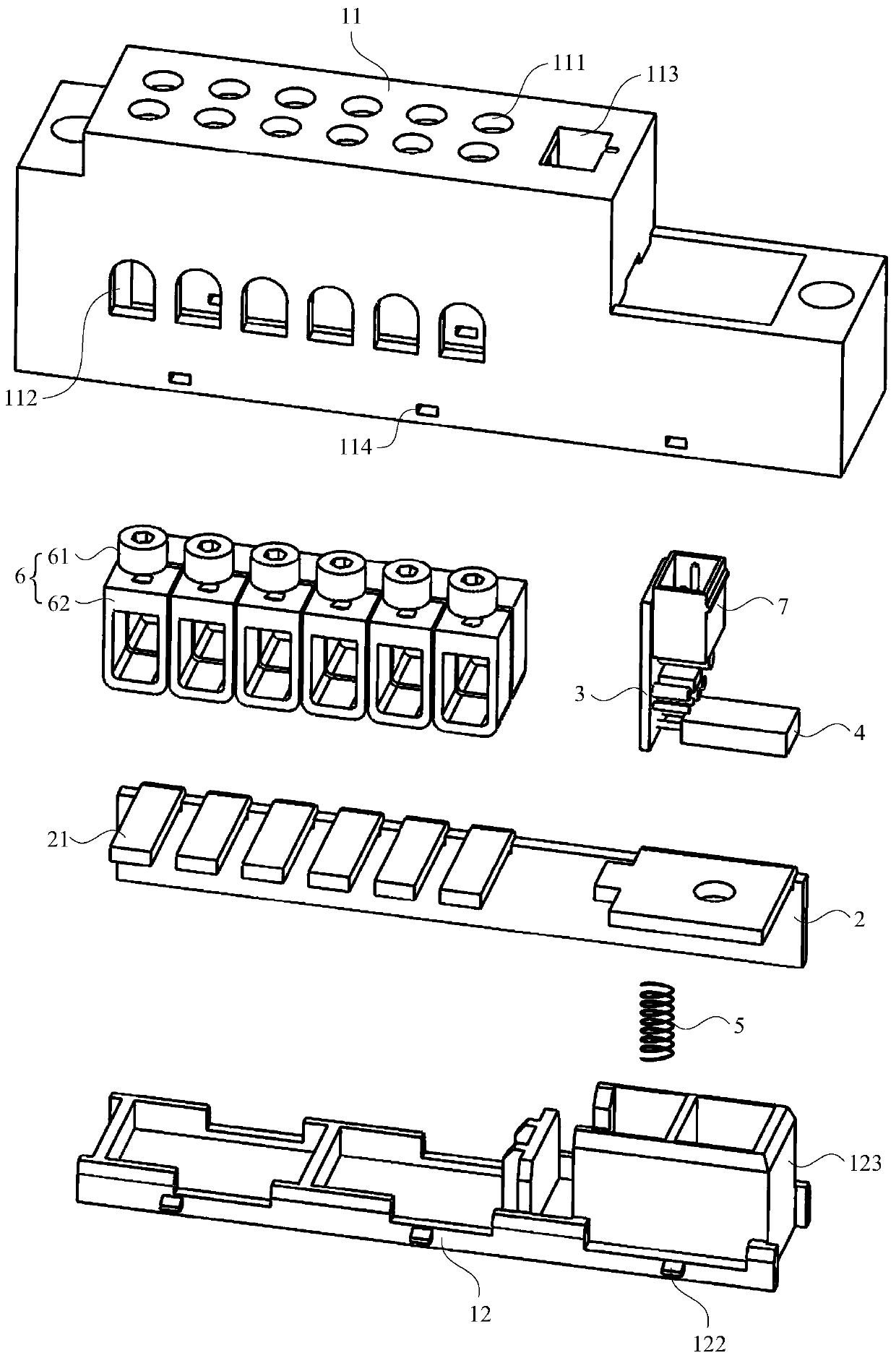 Connection terminal box