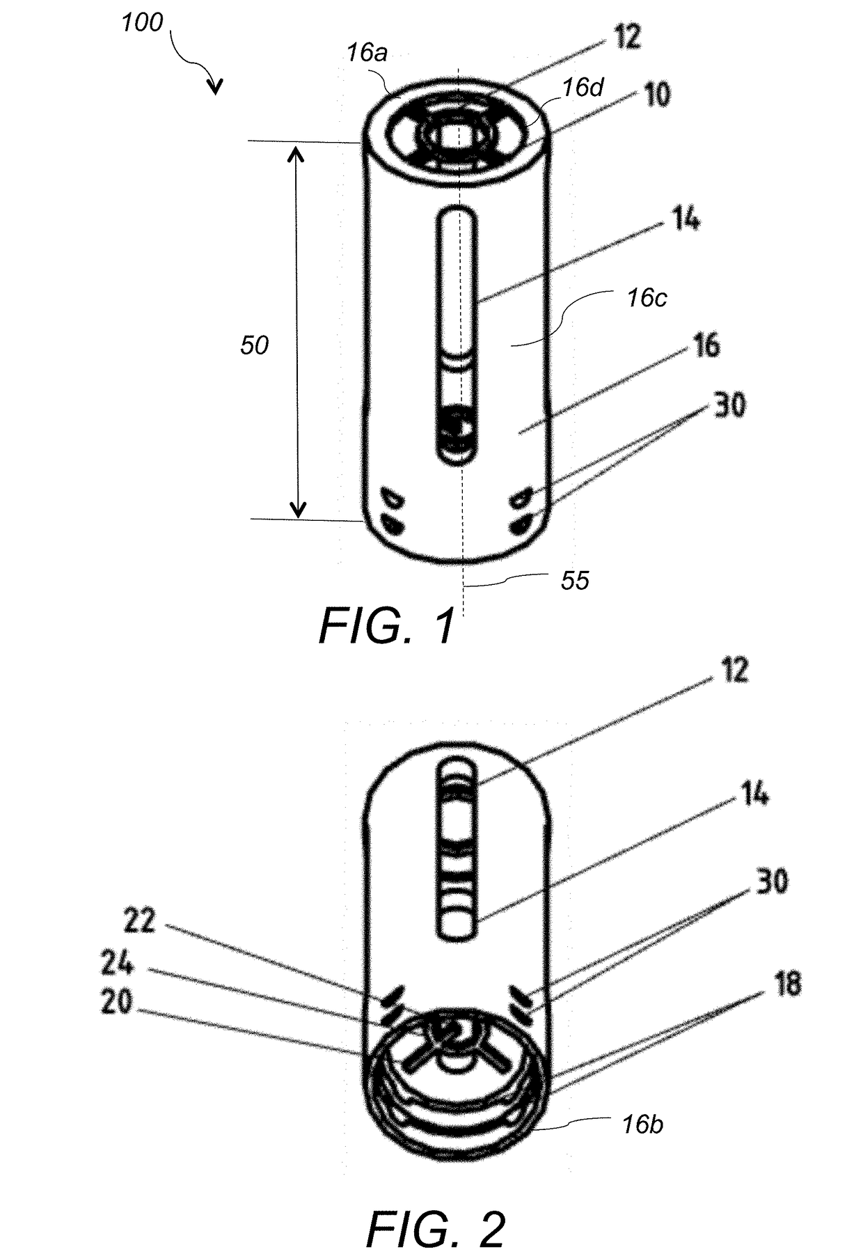 Device and method for trephine alignment