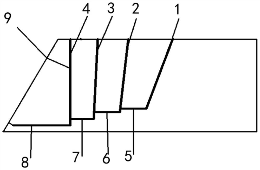 Smooth blasting from stope to interface slope