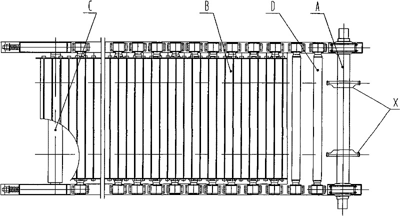 Heavy duty plate feeder capable of realizing smooth transmission