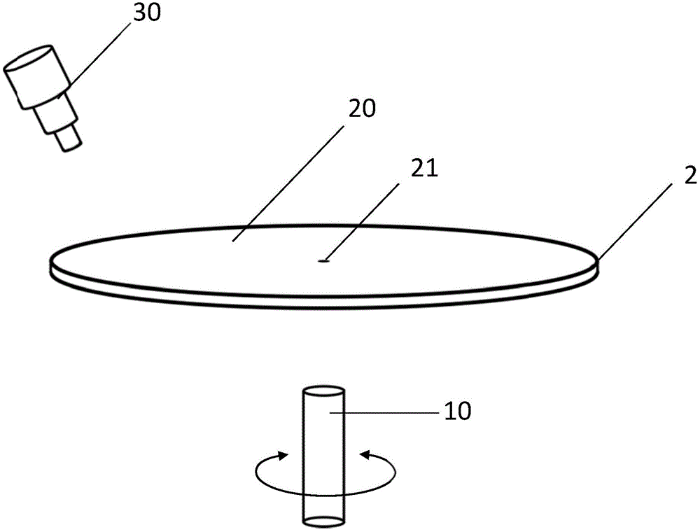 Microfluidic inspection device and method for operating thereof