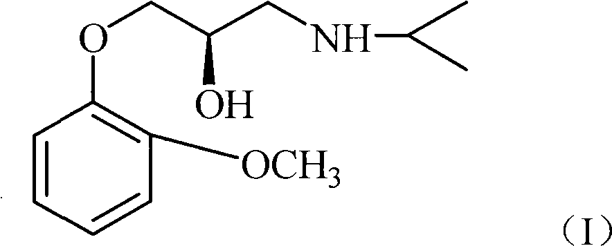 Synthesis method of (R)-moprolol