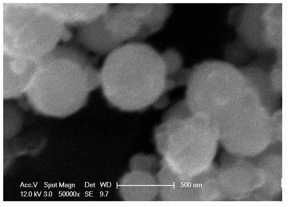 A magnetic core-shell microsphere and its preparation method and application