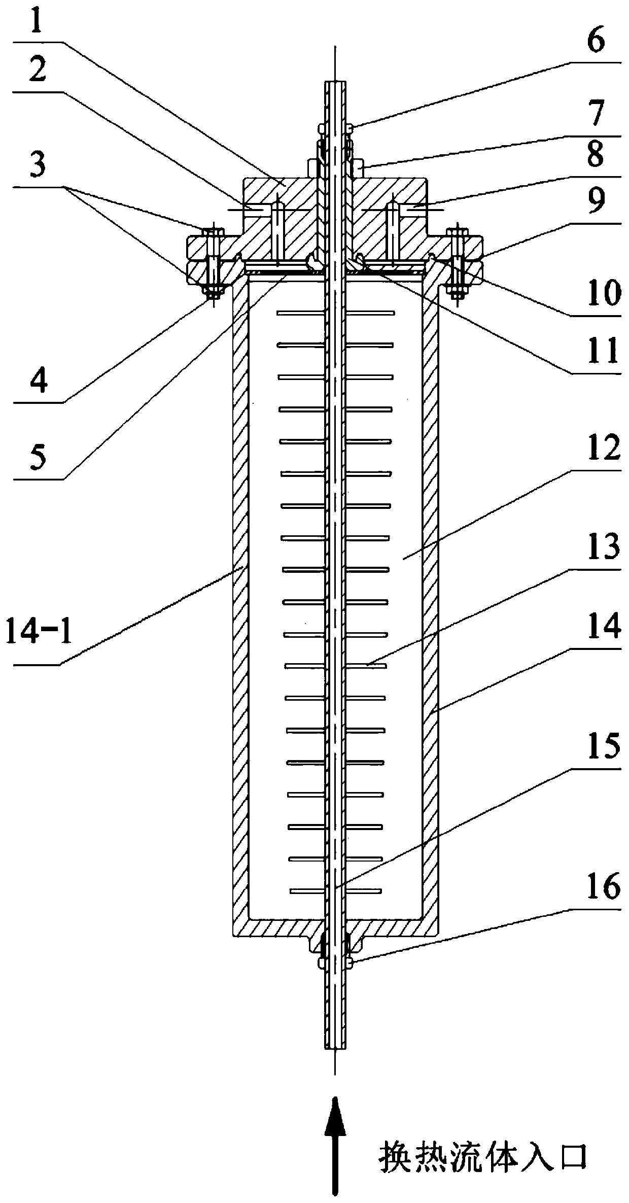 Metal hydride based annular fin type efficient heat storage reactor