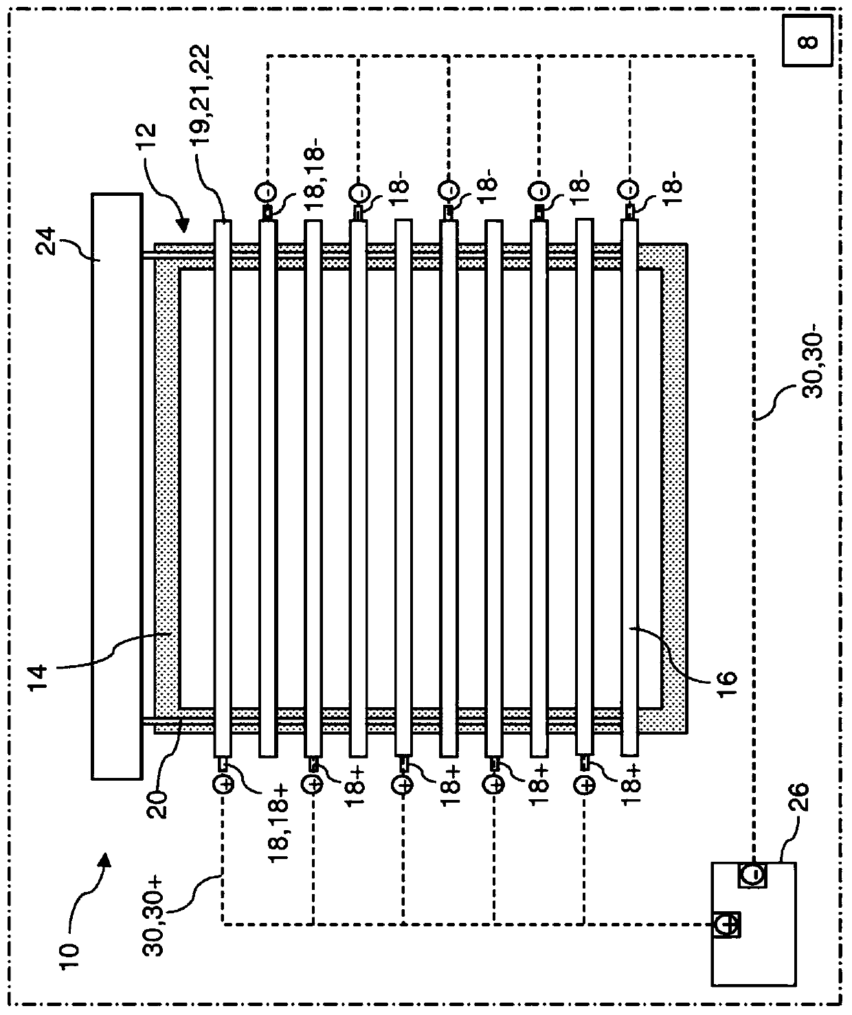 Insect repulsion and/or barrier arrangement and method for repelling insects