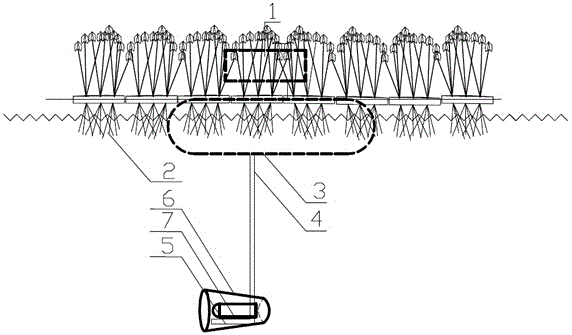 Underflow propeller water body circulation improvement and purification plant and method