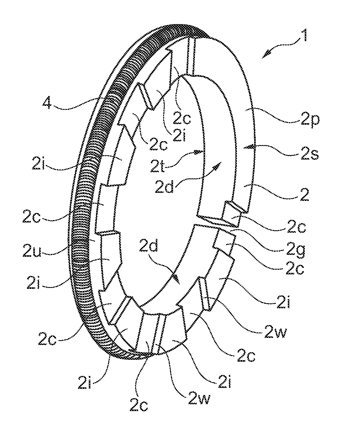 Oil scraper ring