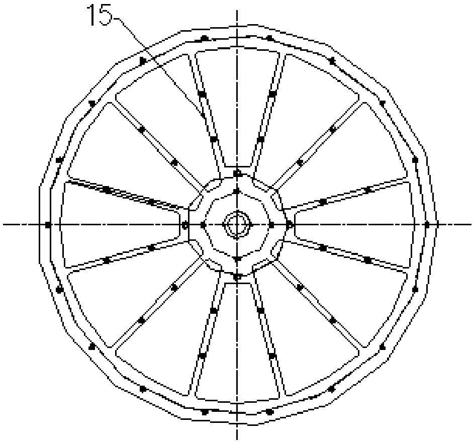 Rotary valve with improved structure