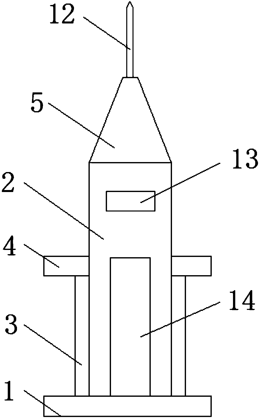 Electric cleaning twisting rod for spinning