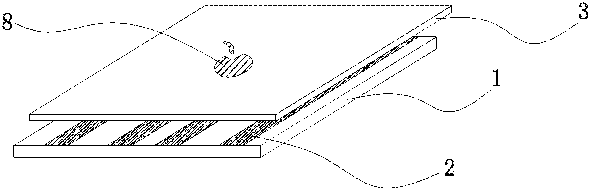 Printing device and method of three-dimensional ornamentation silk screen