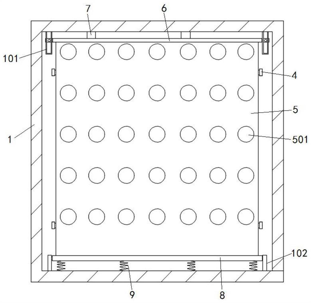 A ventilated and rainproof power box