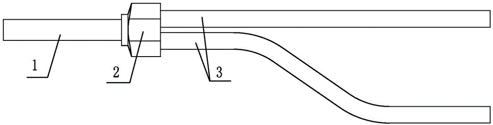 Cooling pipeline aluminum branch pipe and manufacturing method thereof