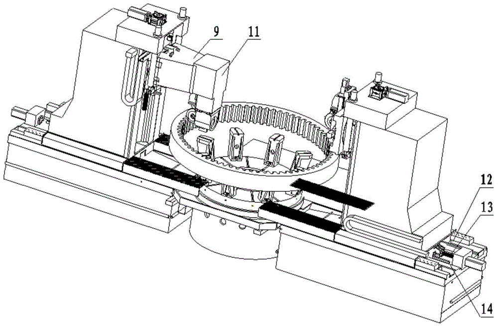 Large high-accuracy gear composite grinding center