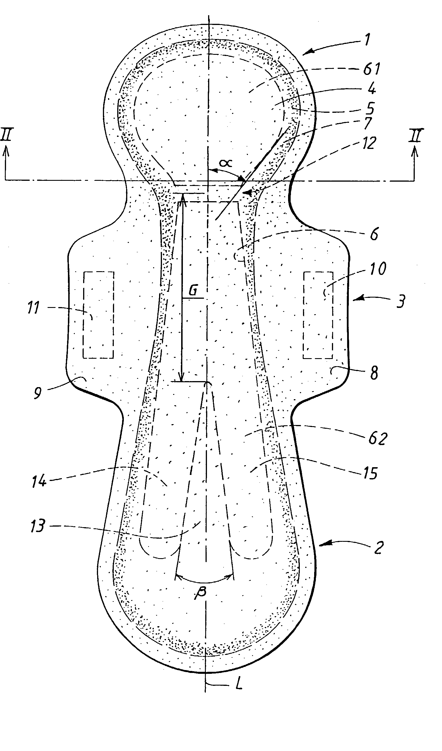 Absorbent article with improved fit