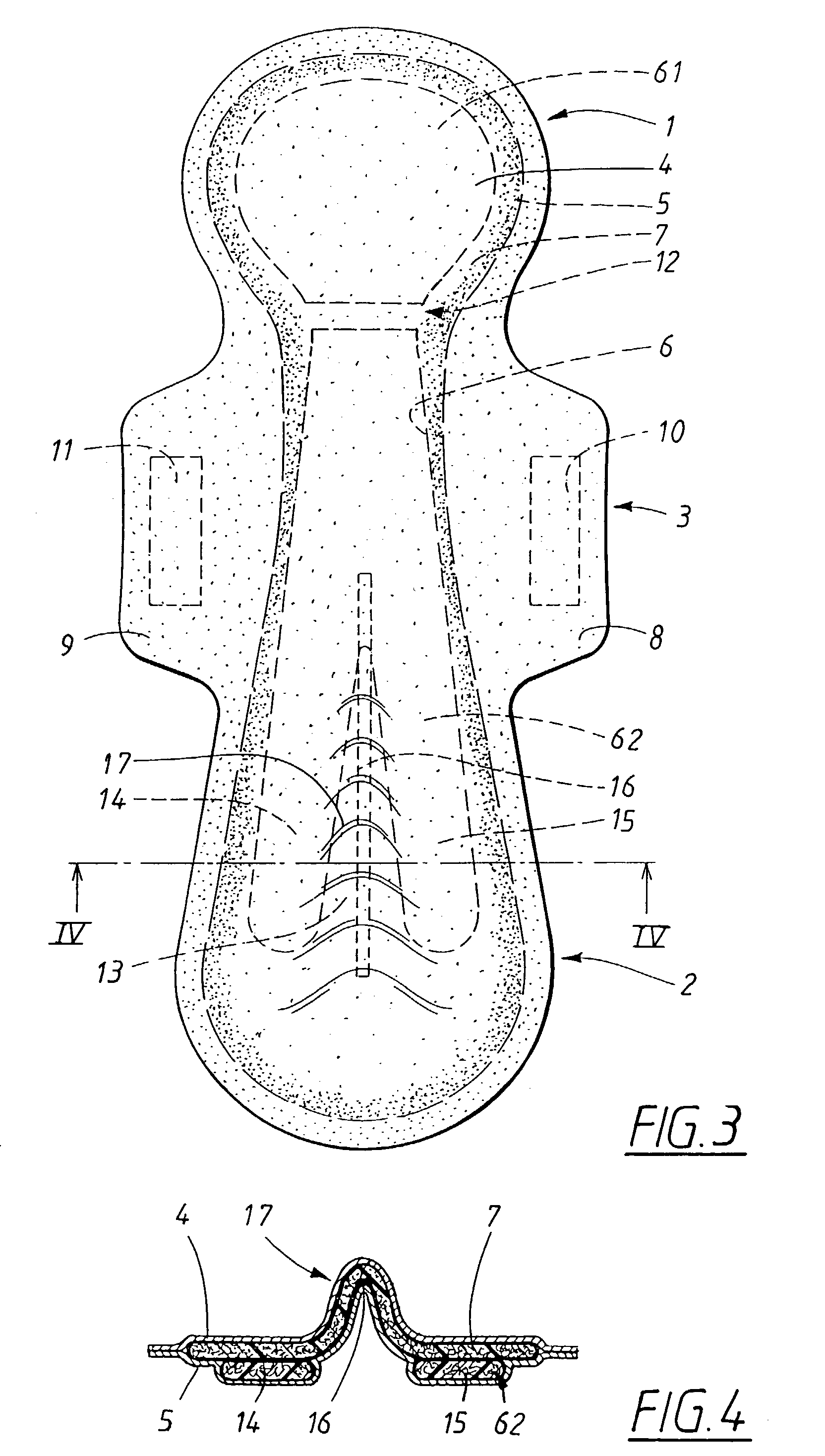 Absorbent article with improved fit