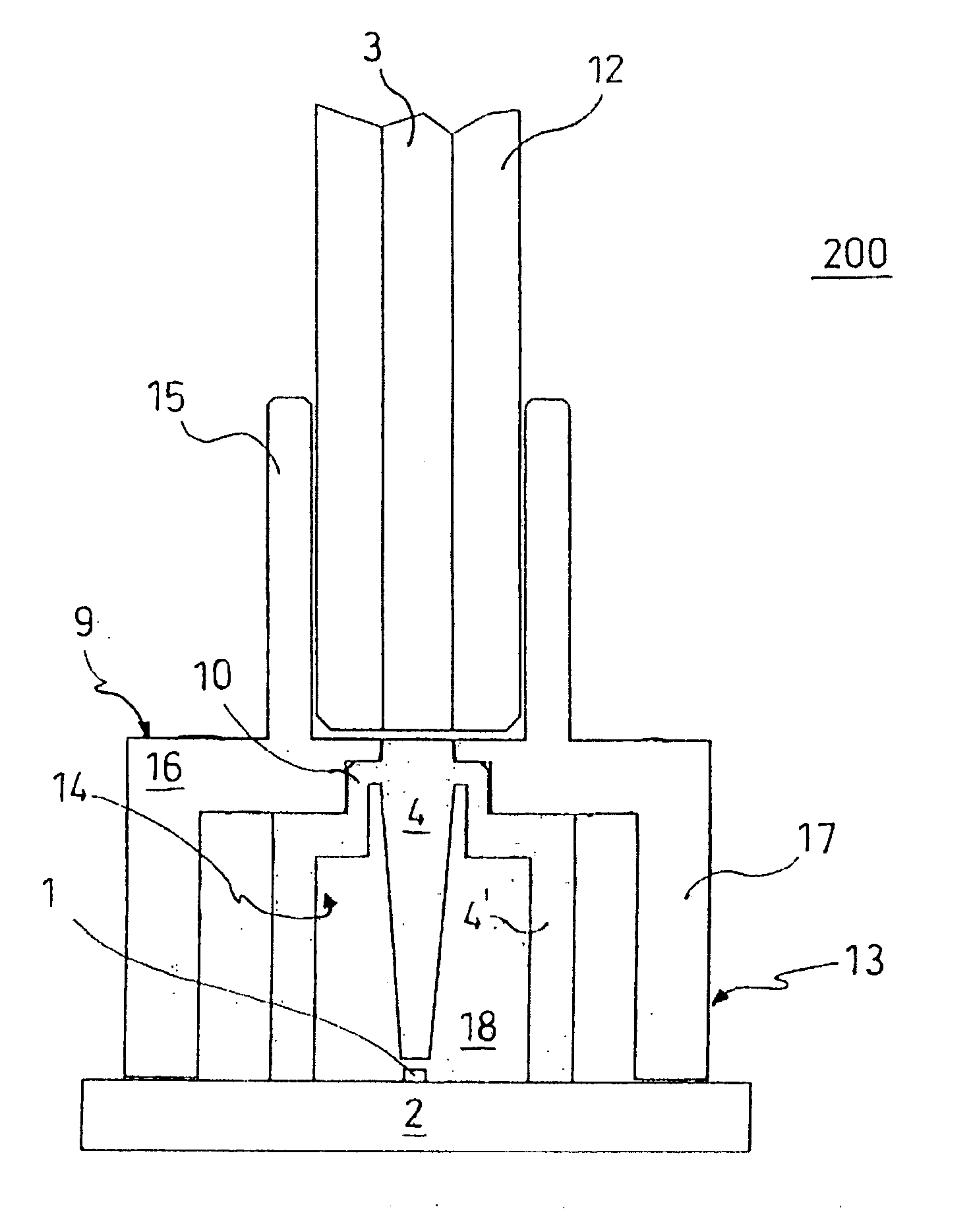 Optical radiation coupling module