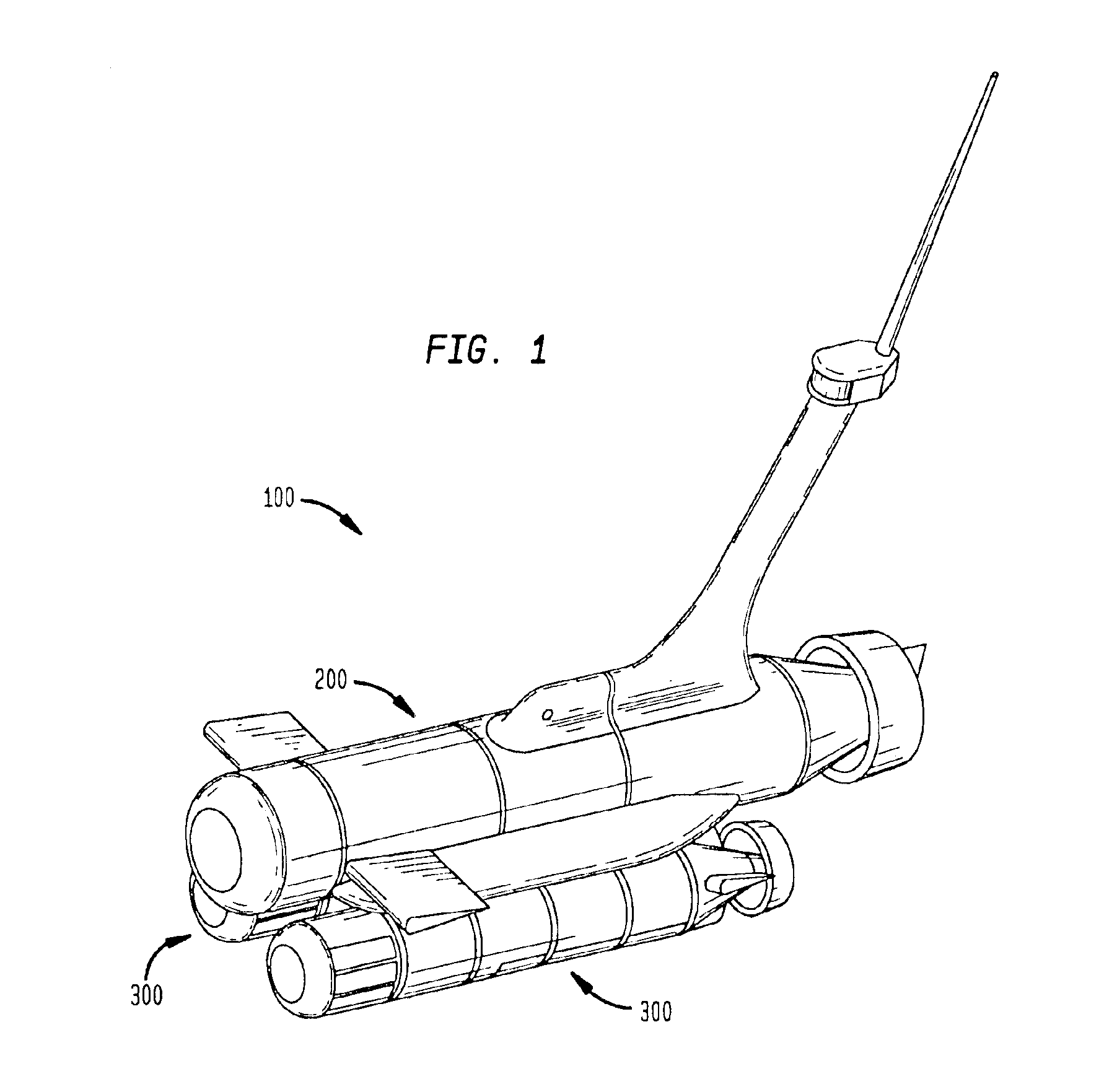 Underwater investigation system using multiple unmanned vehicles