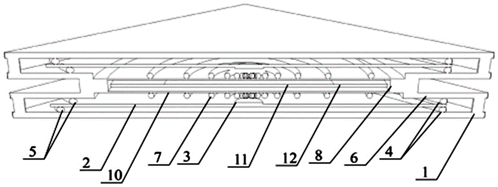 Friction-piezoelectricity-magnetoelectricity composite vibration miniature energy collector