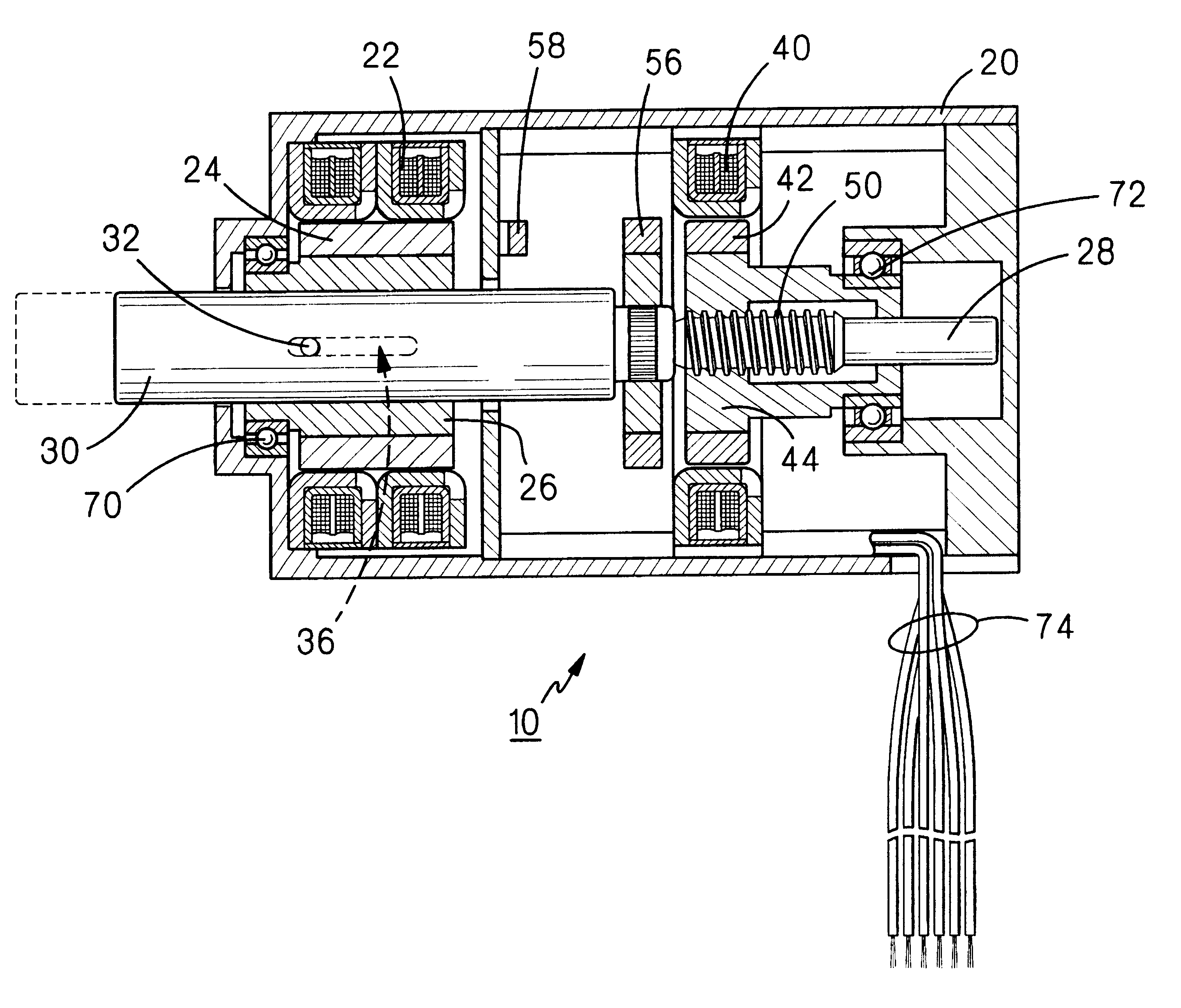 Linear/rotary electromagnetic device