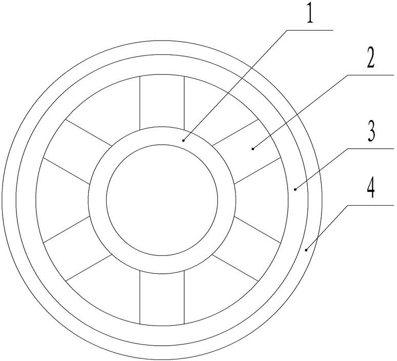 Inflation-free tyre