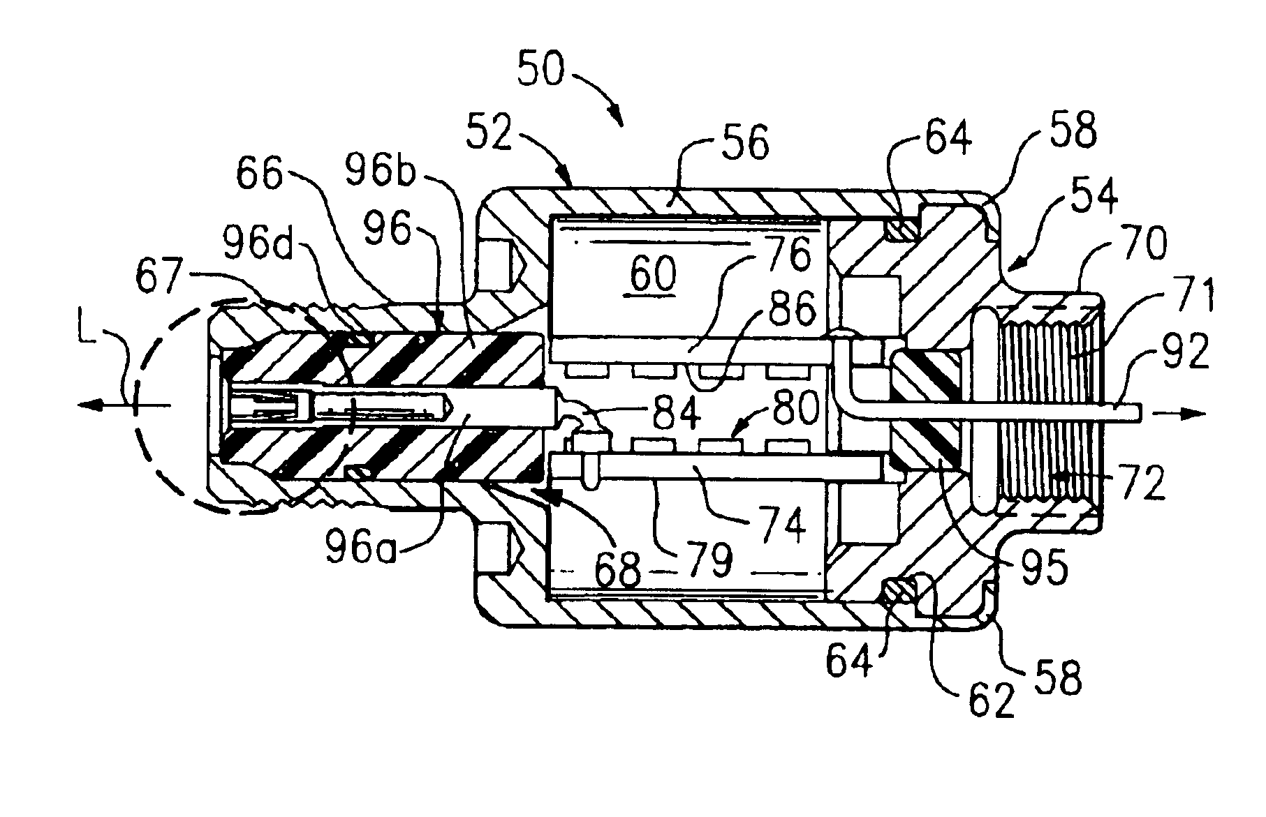 Electronic filter assembly