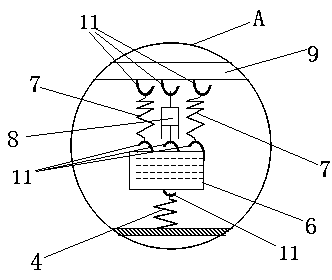 Vortex-induced vibration suppression experimental device based on nonlinear energy trap