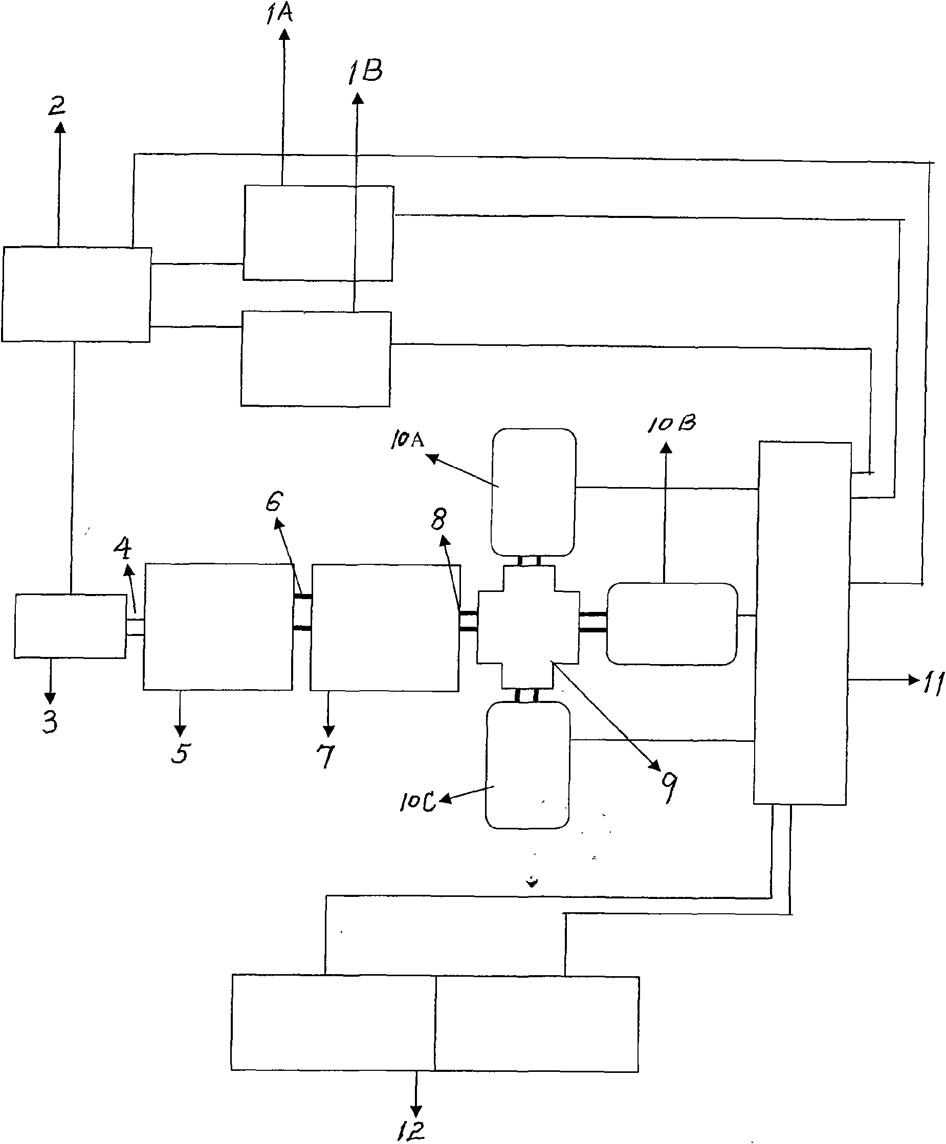 Independent system circulating power generation and energy storage device