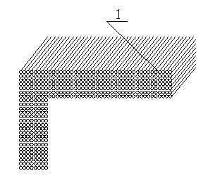 Polyurethane composite profile and forming method for same