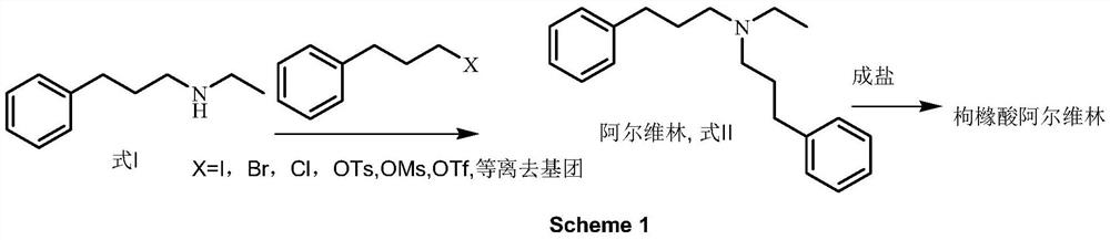 A kind of preparation method of n-ethyl-3-phenylpropylamine