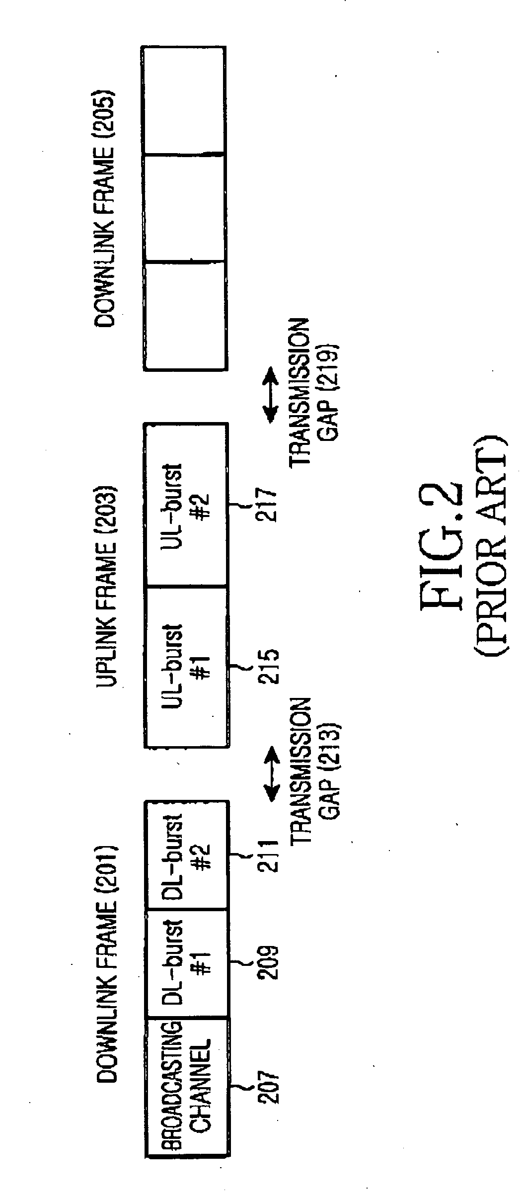 Method and apparatus for adaptive open-loop power control in mobile communication system using TDD