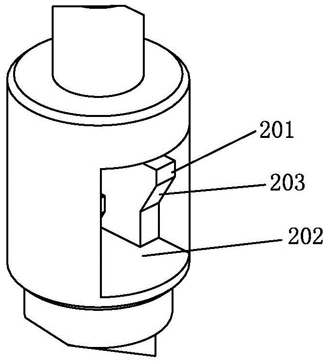 A valve core group switching control mechanism
