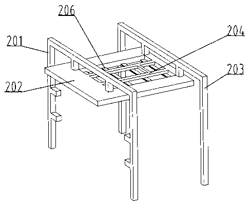 Surface detection device capable of automatically turning over end part of scarf