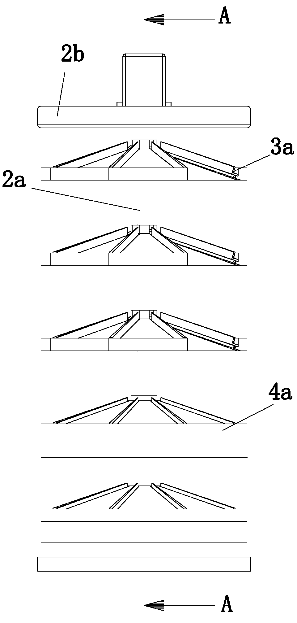 Medicine bearing shelf capable of automatically pushing boxed medicine