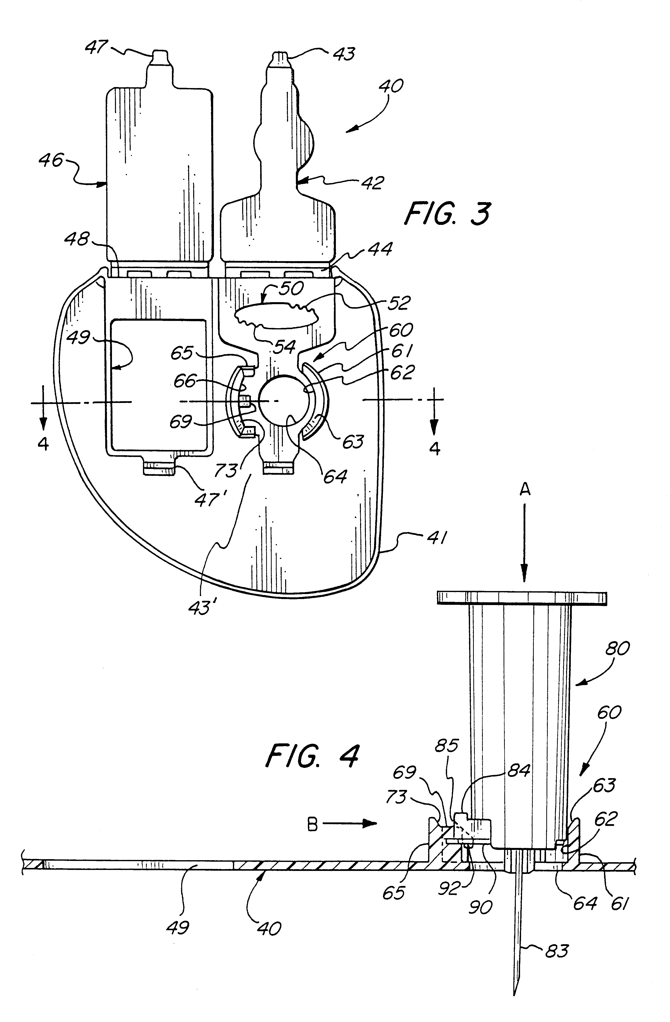 System for disposal of contaminated medical products