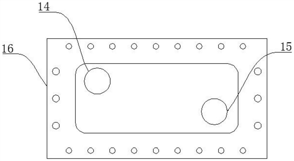 Seat type sliding bearing cooling mechanism