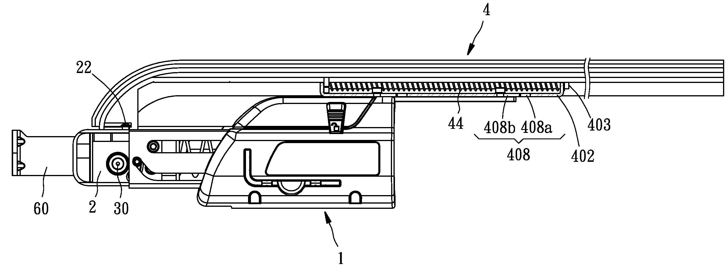 Automatic screw feeding apparatus for power screwdriver