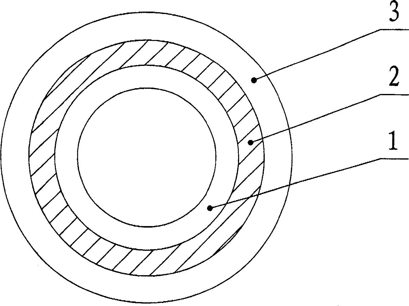 Insulation thin-wall copper pipe bus