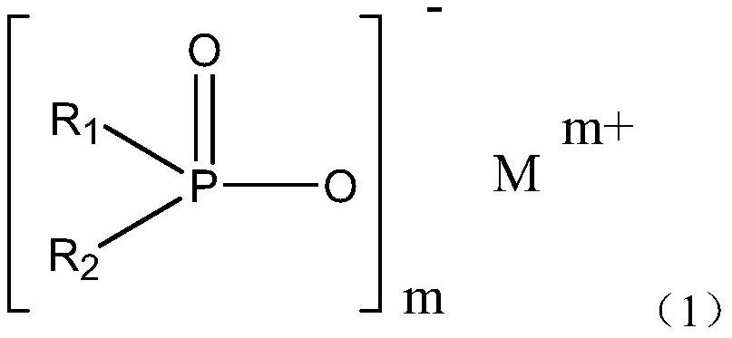 Halogen-free flame-retardant reinforced polyamide composite material and preparation method and application thereof